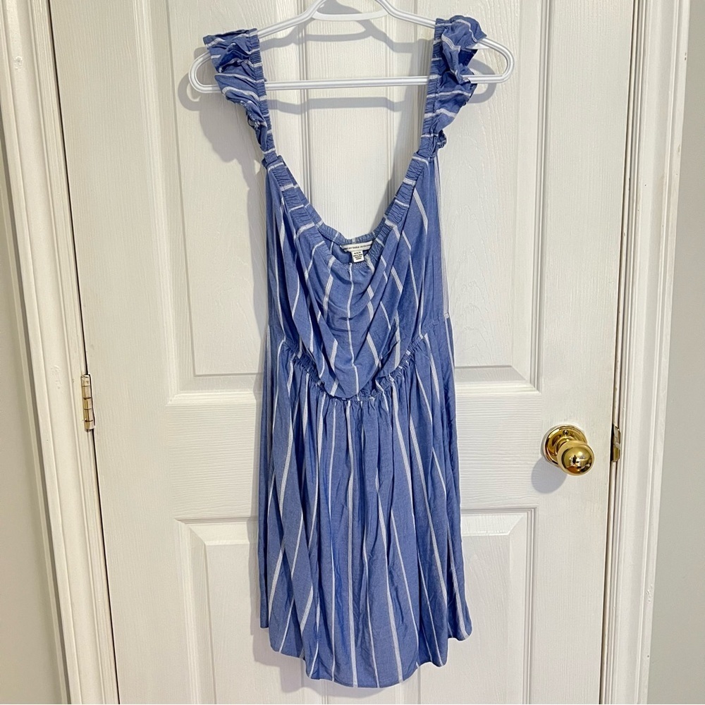 American Eagle Ruffled Off Shoulder Mini Dress - Picture 4 of 11